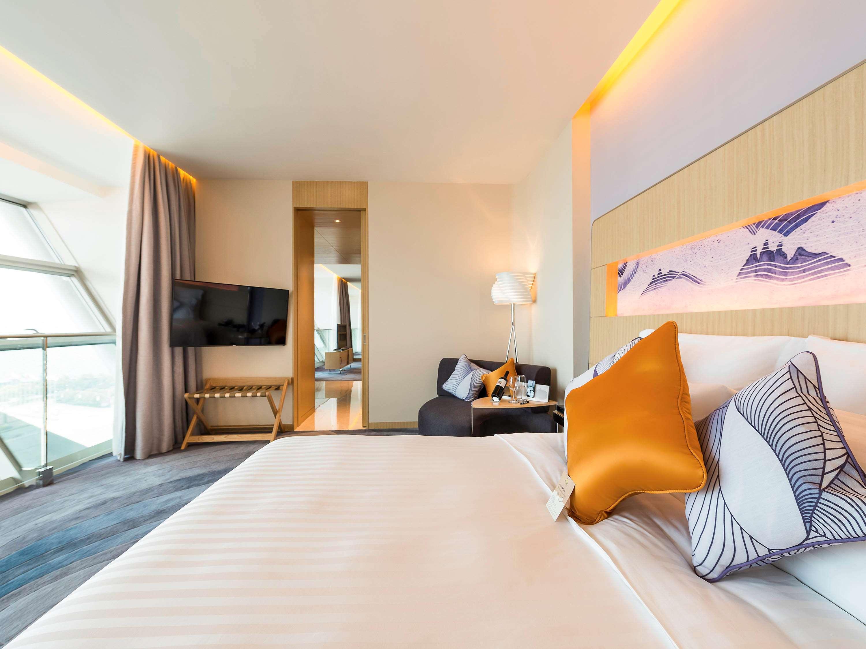 Novotel Jinji Lake Suzhou Sip Eksteriør bilde