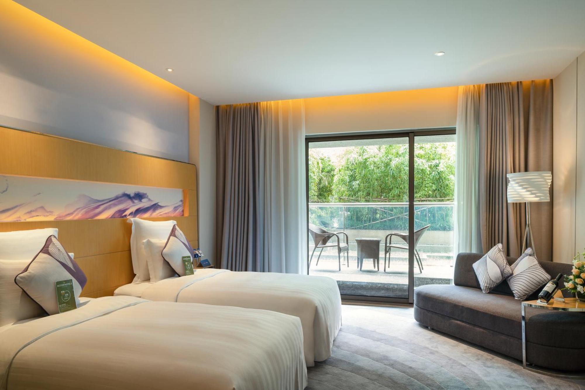Novotel Jinji Lake Suzhou Sip Eksteriør bilde