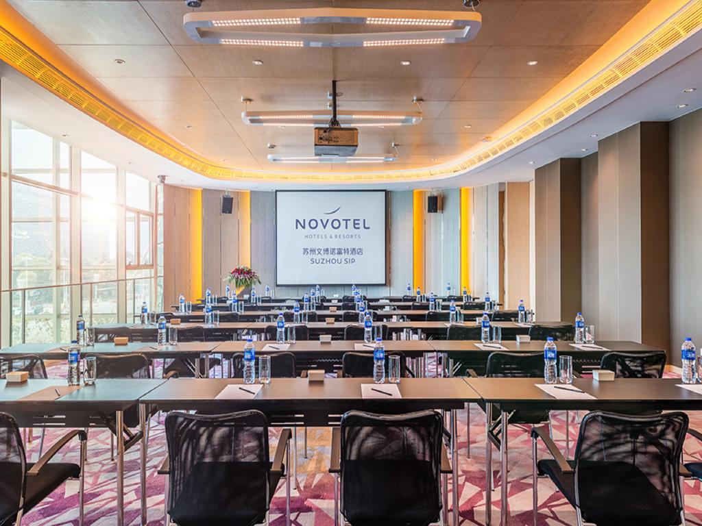 Novotel Jinji Lake Suzhou Sip Eksteriør bilde
